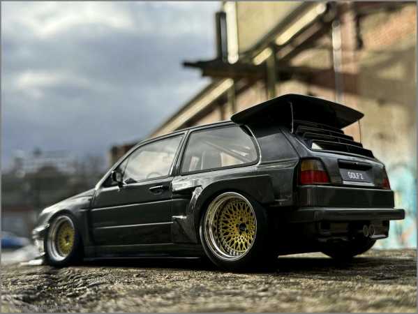 1:18 VW Golf 2 GTI R32 Khyzyl Saleem Breitbau - NEU inkl. OVP